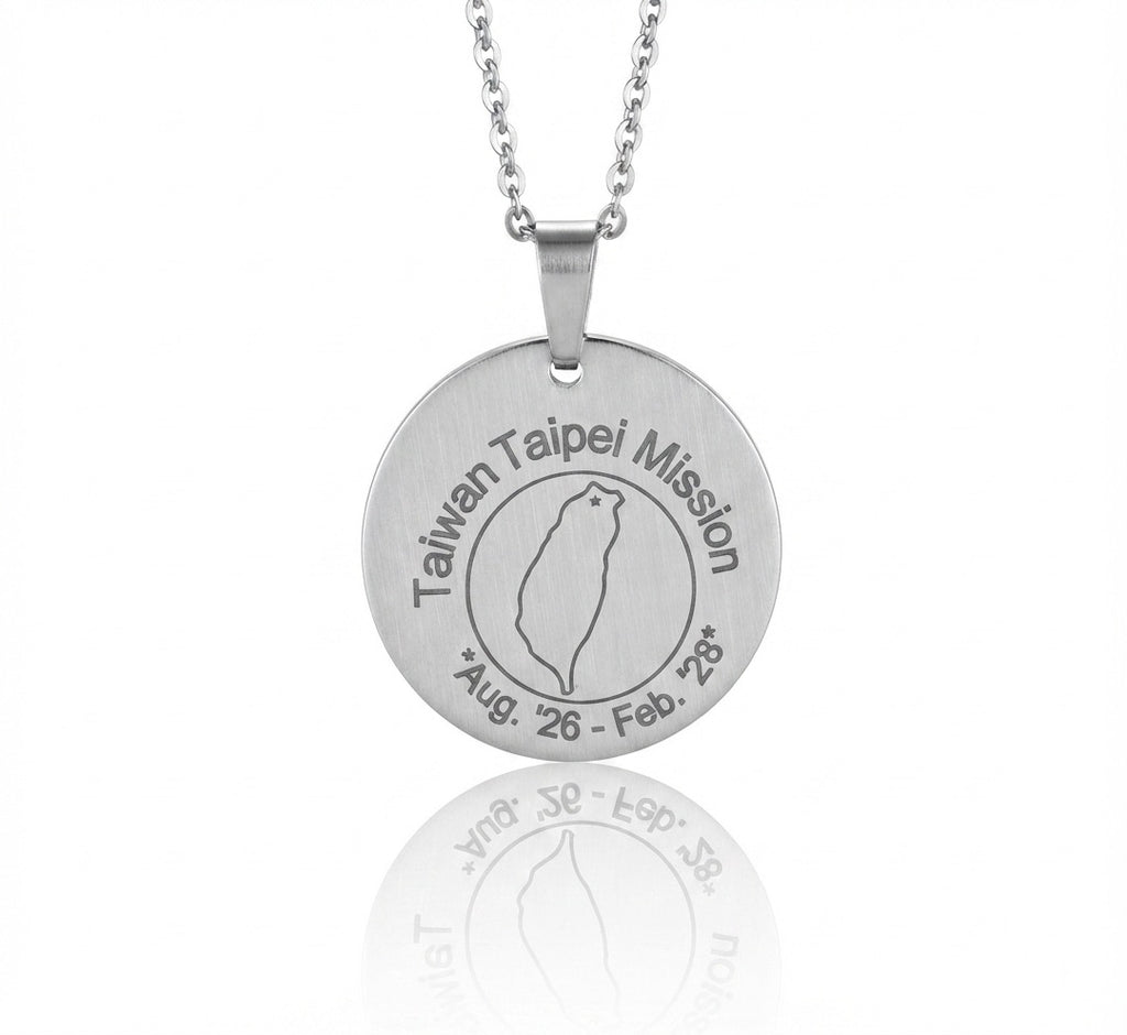 Missionary Mom/Dad Pendant – Personalized Sterling Silver Photo Keepsake